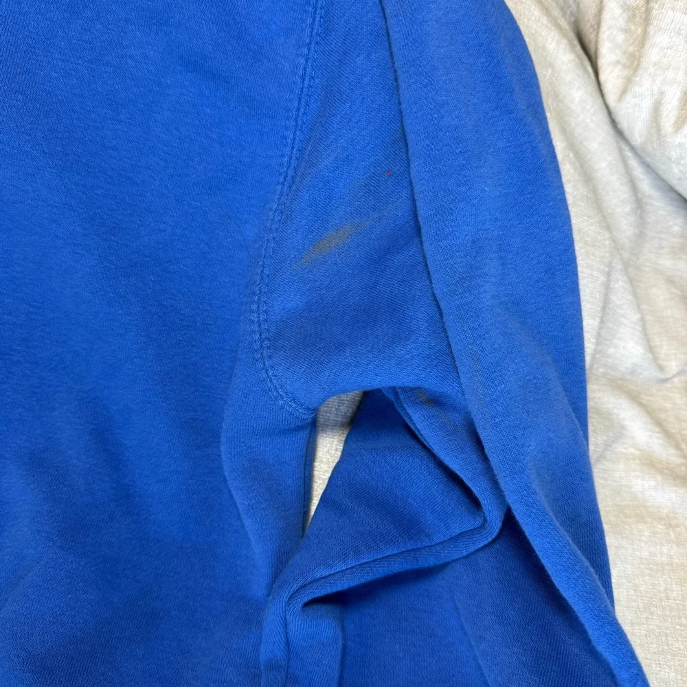Onepiece Blue and Yellow Graphic Crewneck Sweater